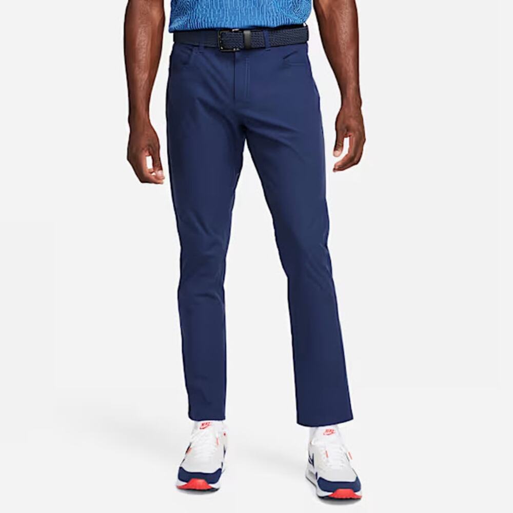 Nike Golf Dri-FIT Men's Navy Blue Flat Front‎ Golf Pants - Size 40x30